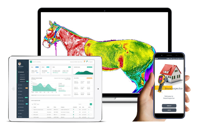 Our Products:Medical Thermography, Veterinary Thermography, BouwInspectiopn